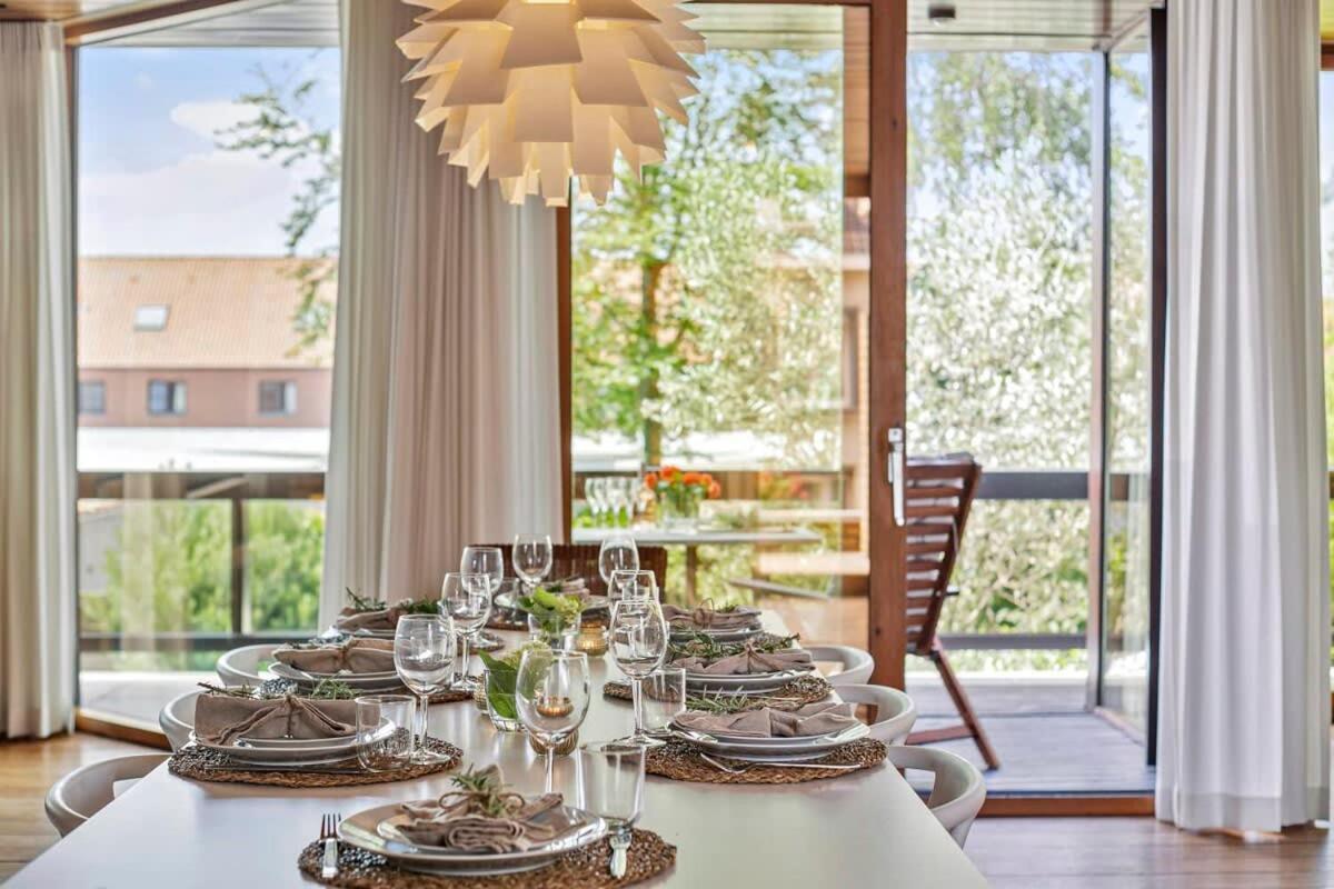 Eighties Modernist Design House With Garden Near The Beach Ostend Exterior photo